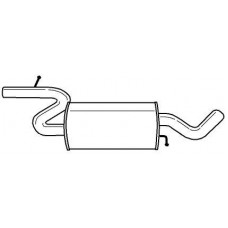 60490 SIGAM Середній глушник вихлопних газів