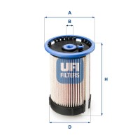 26.032.00 UFI Паливний фільтр