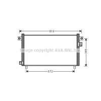 DN5330 AVA QUALITY COOLING Конденсатор кондиціонера