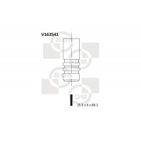випускний клапан BGA V163541