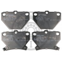10415 OPTIMAL Комплект гальмівних колодок дисковий гальм