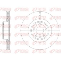61670.10 REMSA Гальмівний диск