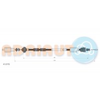 41.0172 ADRIAUTO Трос управління зчепленням