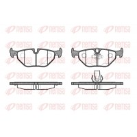 0265.15 REMSA КомплеК т гальмівних колодок, дискове гальмо