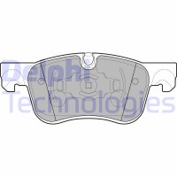 LP2689 DELPHI КомплеК т гальмівних колодок, дискове гальмо