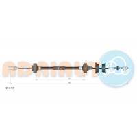 35.0118 ADRIAUTO Трос управління зчепленням