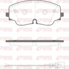 1984.01 REMSA Комплект гальмівних колодок дисковий гальм