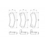 0 986 424 734 BOSCH Комплект гальмівних колодок дисковий гальм