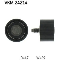 VKM 24214 SKF Паразитный / Ведущий ролик, Зубчастий ремінь