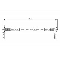 1 987 476 603 BOSCH Гальмівний шланг
