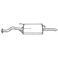 65614 SIGAM Глушник вихлопних газів кінцевий