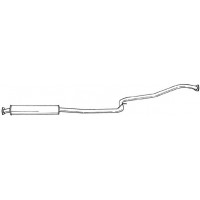 16429 SIGAM Середній глушник вихлопних газів