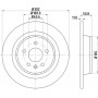 8DD 355 118-841 HELLA PAGID Гальмівний диск
