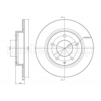 23-0786 METELLI Гальмівний диск