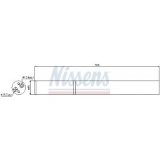 95226 NISSENS Осушувач кондиціонера