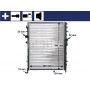 CR 515 000S MAHLE Радіатор охолодження двигуна