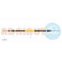 41.0224.2 ADRIAUTO Тросик, cтояночный тормоз