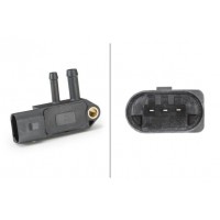6PP 009 409-261 HELLA Датчик тиск вихлопних газів