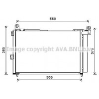 FDA5486D AVA QUALITY COOLING Конденсатор кондиціонера