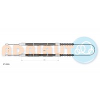 07.0285 ADRIAUTO Тросик, cтояночный тормоз