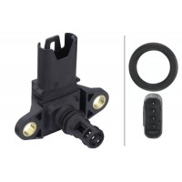 6PP 009 400-051 HELLA Датчик тиск наддуву