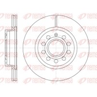 6647.10 REMSA Гальмівний диск