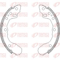 4344.00 REMSA Комплект гальмівних колодок