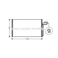 VOA5150 AVA QUALITY COOLING Конденсатор кондиціонера