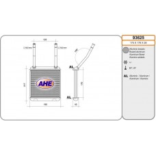 93625 AHE Теплообмінник обігрів салону