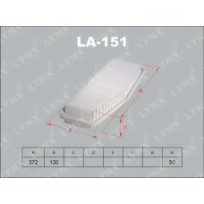 LA-151 LYNXauto Повітряний фільтр