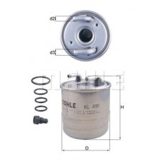 KL 490D MAHLE Паливний фільтр