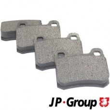 1363700110 JP GROUP Комплект гальмівних колодок дисковий гальм