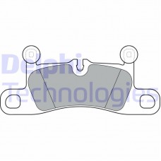 LP3298 DELPHI Комплект гальмівних колодок дисковий гальм