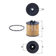 OX 341D MAHLE Масляний фільтр