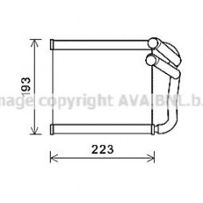 KA6270 AVA QUALITY COOLING Теплообмінник обігрів салону