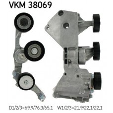 VKM 38069 SKF натяжний ролик, Поліклиновий ремінь