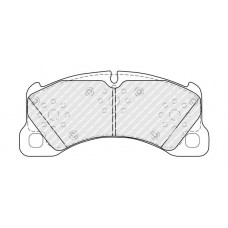 FDB5417 FERODO Комплект гальмівних колодок дисковий гальм