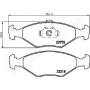 PA-0223AF JAPANPARTS Комплект гальмівних колодок дисковий гальм