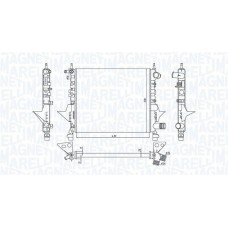 350213171800 MAGNETI MARELLI Радіатор охолодження двигуна