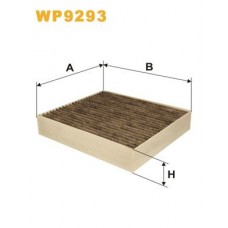 WP9293 WIX FILTERS Фільтр повітря у внутрішньому просторі