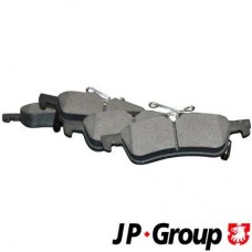 4863700710 JP GROUP Комплект гальмівних колодок дисковий гальм