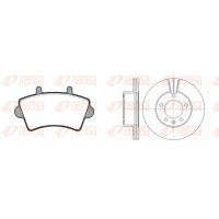 8819.01 REMSA Комплект гальм дисковий гальмівний механізм