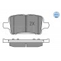 025 221 2917 MEYLE Комплект гальмівних колодок дисковий гальм