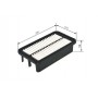 F 026 400 169 BOSCH Повітряний фільтр