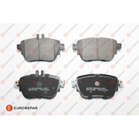1689801280 EUROREPAR Комплект гальмівних колодок дисковий гальм