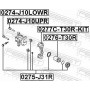 0274-J10LOWR FEBEST Напрямний болт корпус скоби гальма