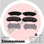 24597.175.1 ZIMMERMANN Комплект гальмівних колодок дисковий гальм