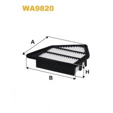 WA9820 WIX FILTERS Повітряний фільтр