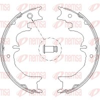 4727.00 REMSA Комплект гальмівних колодок, стояночная тормозная система