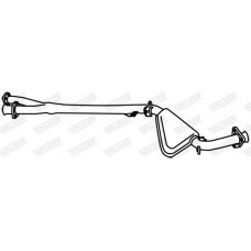 19336 WALKER Середній глушник вихлопних газів